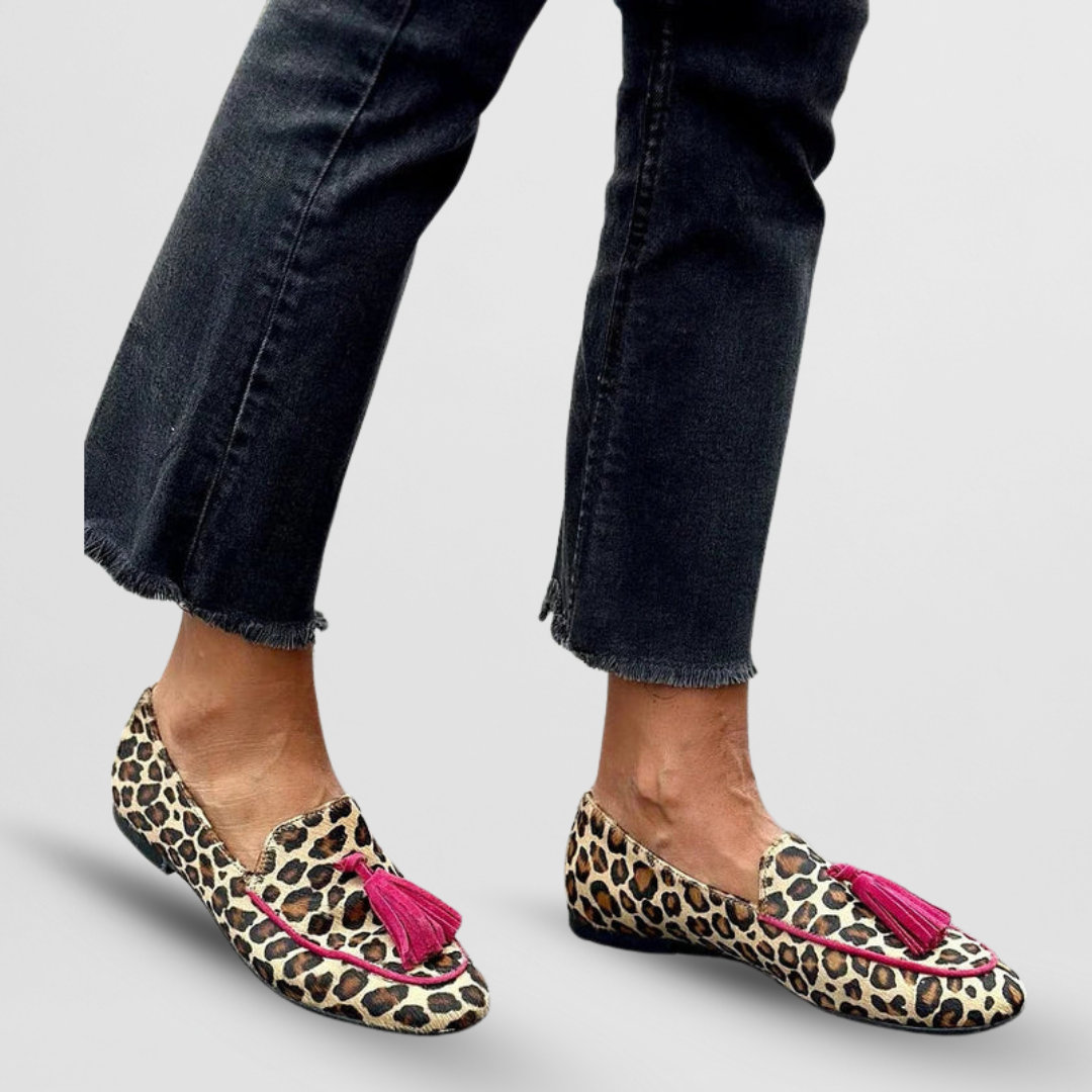 Louison™ | Elegant Slippers with Fringe Details