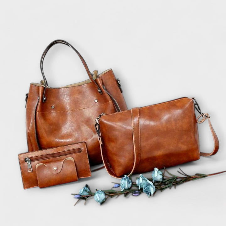 Azura - Set di borse vintage a 4 pezzi