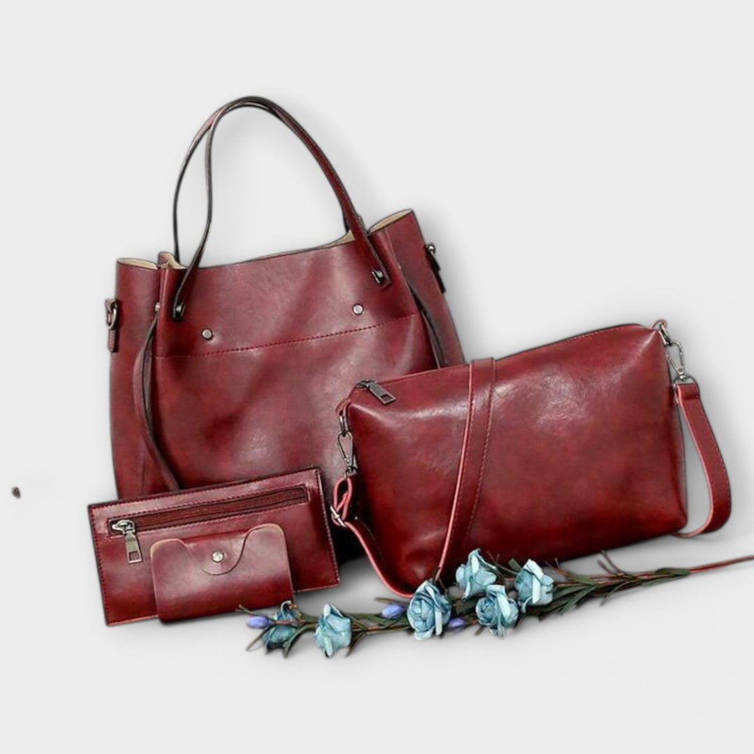Azura - Set di borse vintage a 4 pezzi