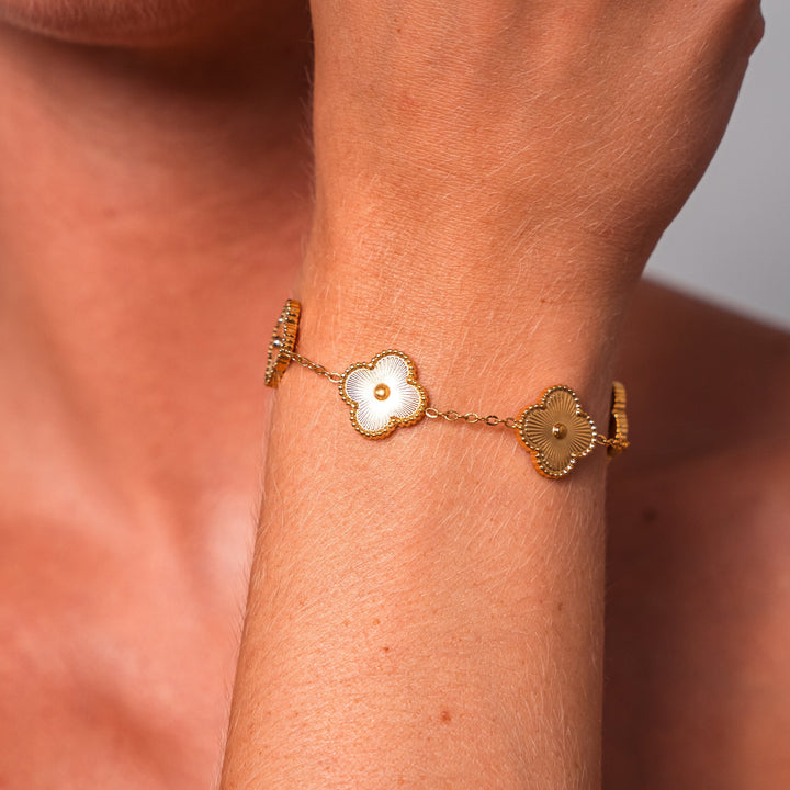 Four-Leaf Clover Bracelet