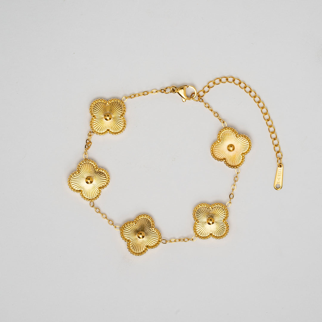 Four-Leaf Clover Bracelet