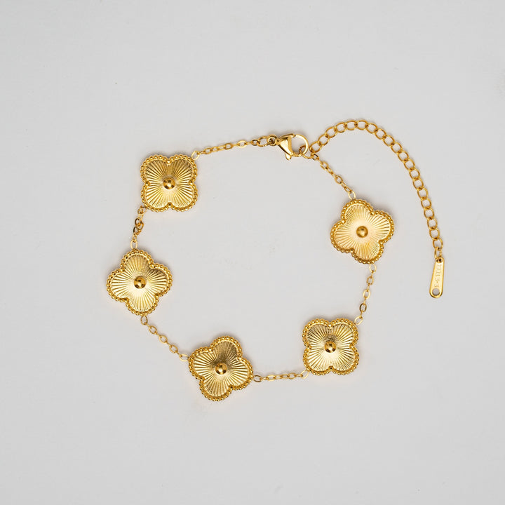 Four-Leaf Clover Bracelet