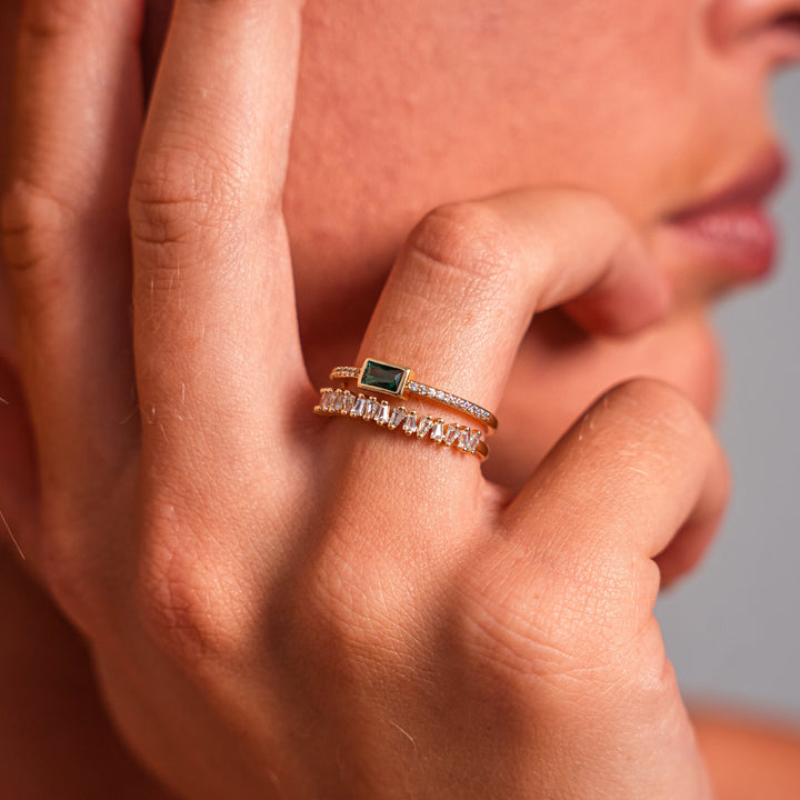 Emerald Gemstone Ring