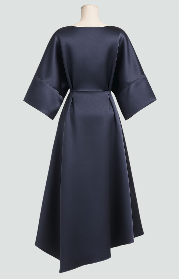 Hayden Hailey | Elegant satin maxi dress