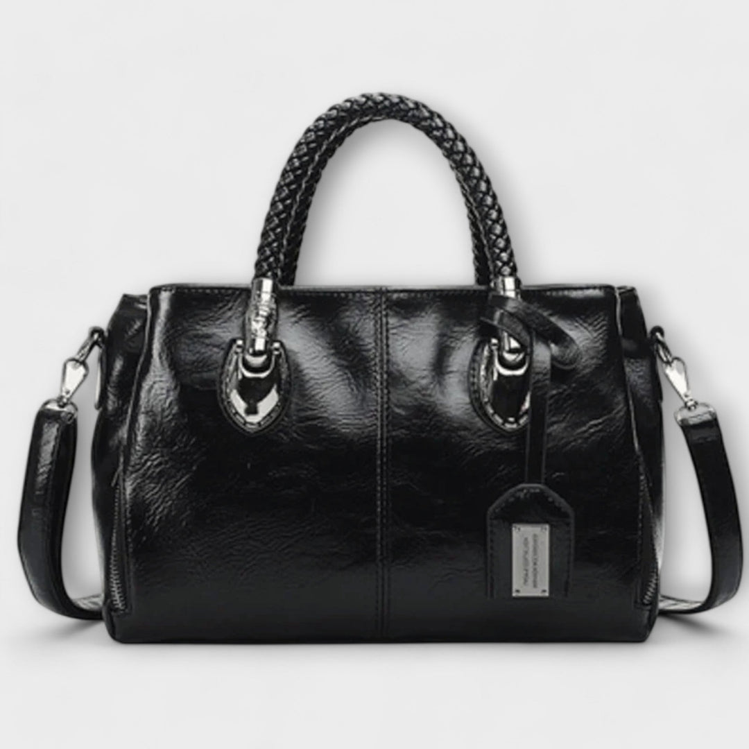 Lyrielle - Elegant Leather Yoga Bag