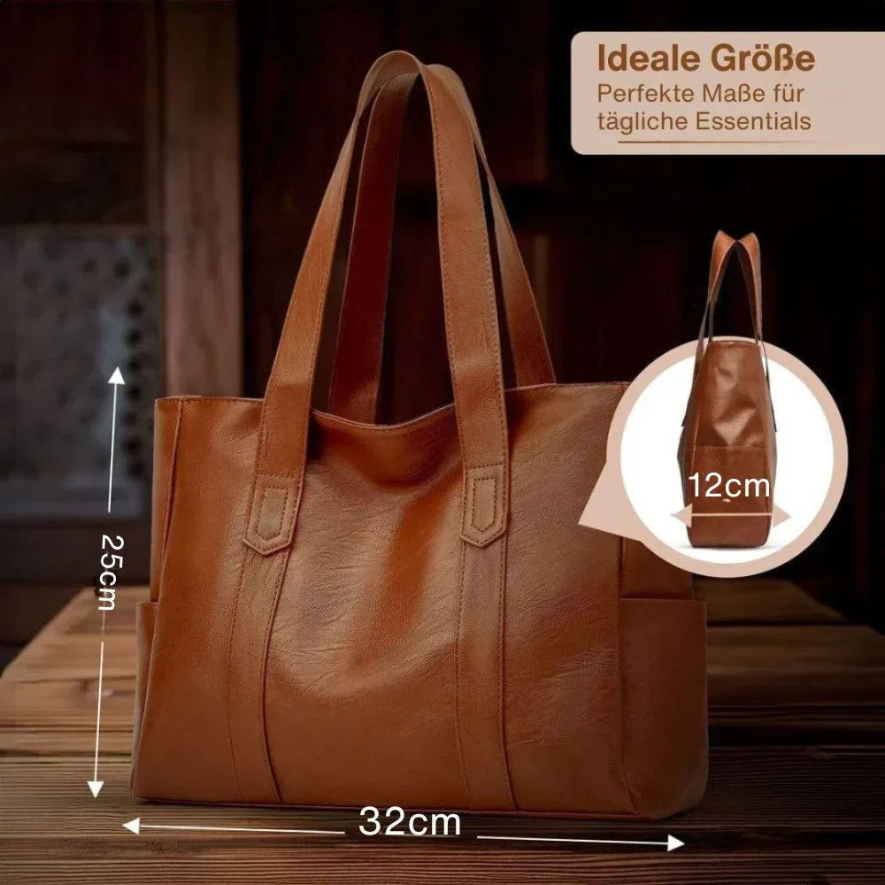 Klara - Classic Leather Shoulder Bag